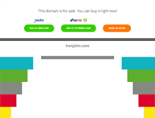 Tablet Screenshot of ironjohn.com